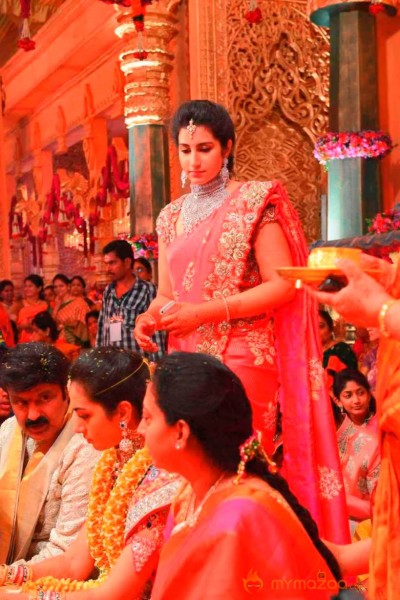 BalaKrishna Daughter Tejeswini Marriage Photos