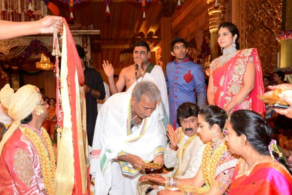 BalaKrishna Daughter Tejeswini Marriage Photos