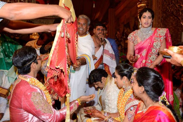 BalaKrishna Daughter Tejeswini Marriage Photos