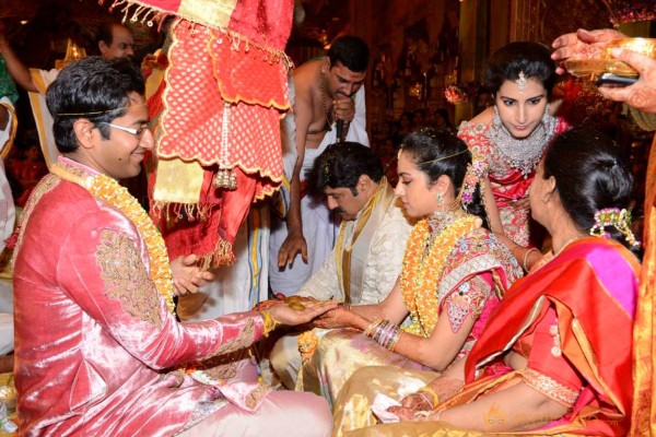 BalaKrishna Daughter Tejeswini Marriage Photos