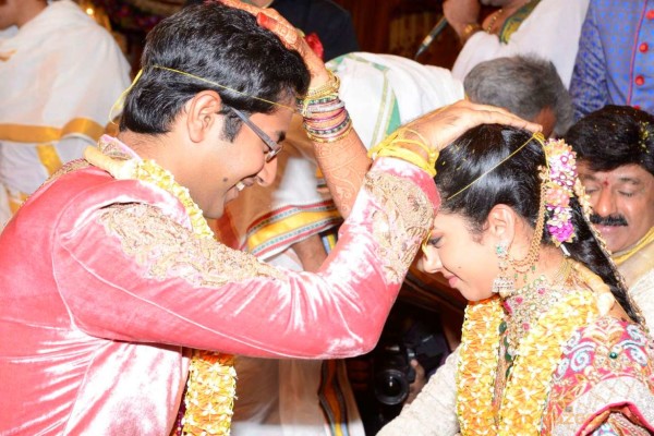 BalaKrishna Daughter Tejeswini Marriage Photos