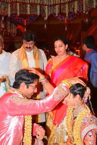 BalaKrishna Daughter Tejeswini Marriage Photos