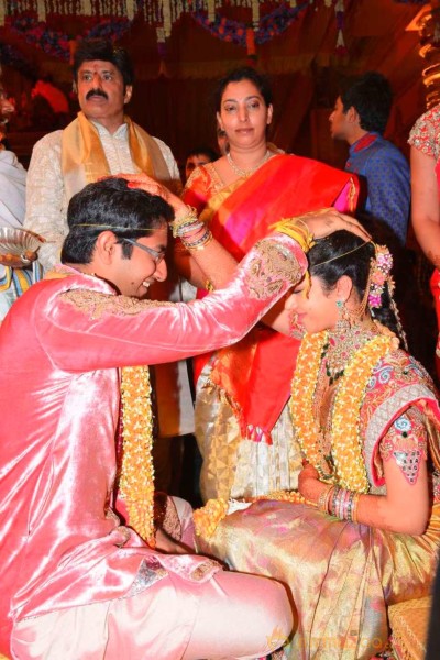 BalaKrishna Daughter Tejeswini Marriage Photos