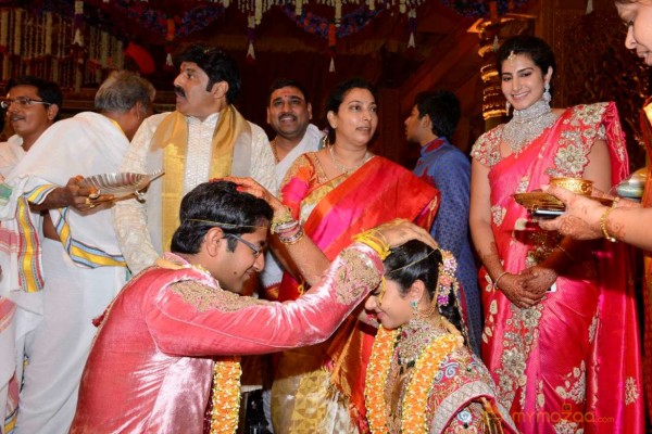 BalaKrishna Daughter Tejeswini Marriage Photos