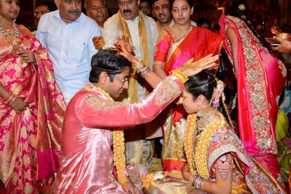 BalaKrishna Daughter Tejeswini Marriage Photos