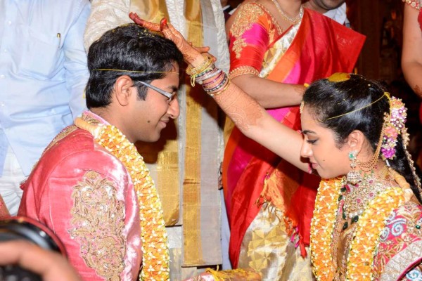 BalaKrishna Daughter Tejeswini Marriage Photos