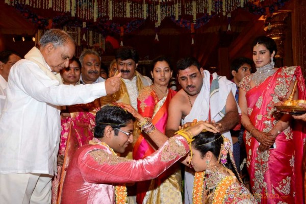 BalaKrishna Daughter Tejeswini Marriage Photos