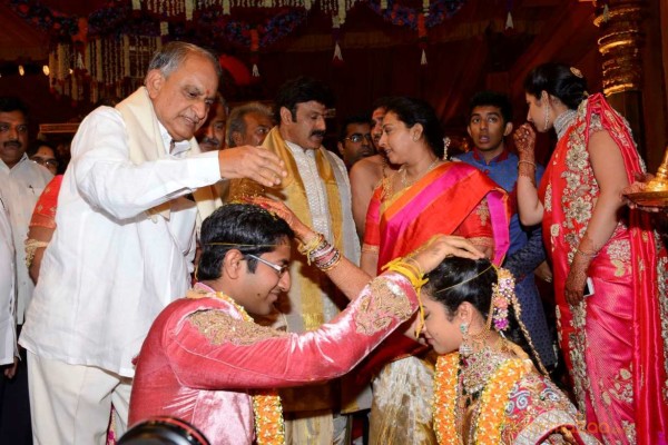 BalaKrishna Daughter Tejeswini Marriage Photos