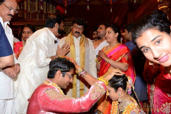 BalaKrishna Daughter Tejeswini Marriage Photos