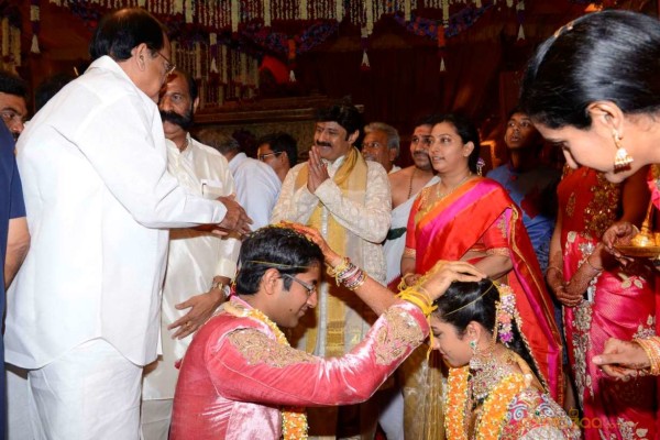 BalaKrishna Daughter Tejeswini Marriage Photos