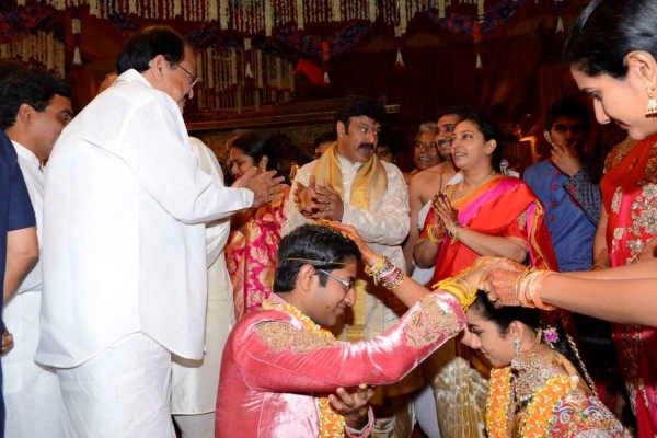 BalaKrishna Daughter Tejeswini Marriage Photos