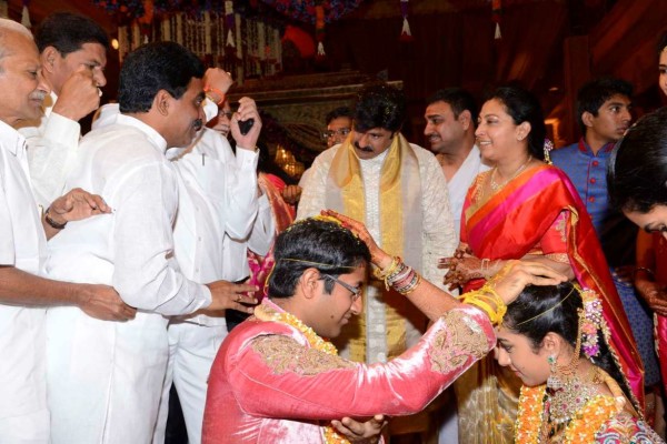 BalaKrishna Daughter Tejeswini Marriage Photos