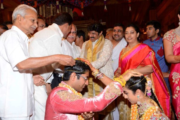 BalaKrishna Daughter Tejeswini Marriage Photos