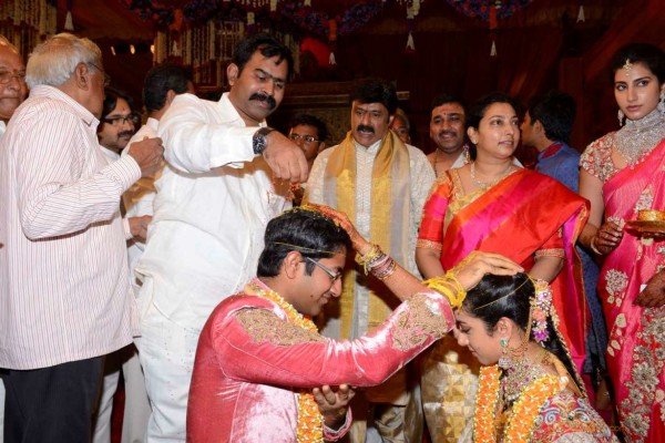 BalaKrishna Daughter Tejeswini Marriage Photos