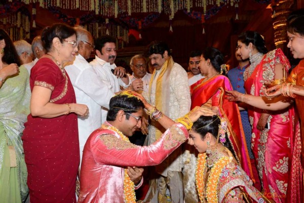 BalaKrishna Daughter Tejeswini Marriage Photos