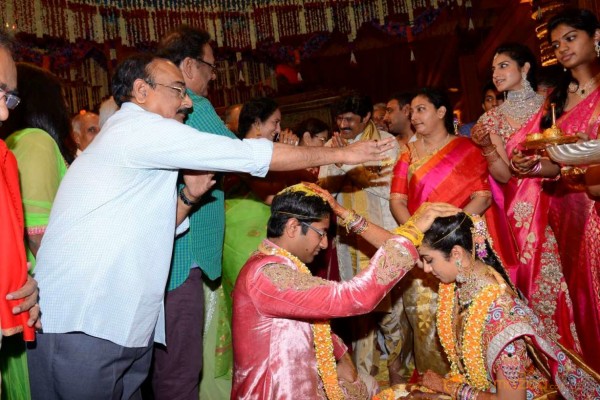 BalaKrishna Daughter Tejeswini Marriage Photos