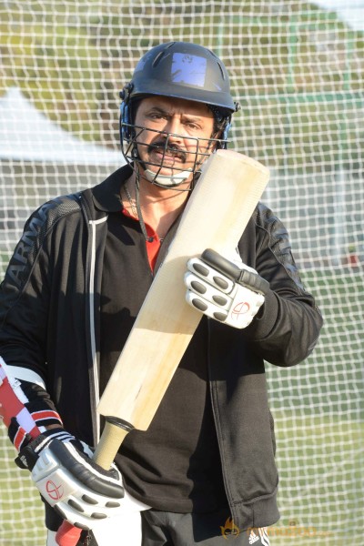 CCL 3 Telugu Warriors Team Practising At Ranchi 