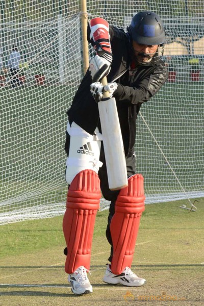 CCL 3 Telugu Warriors Team Practising At Ranchi 