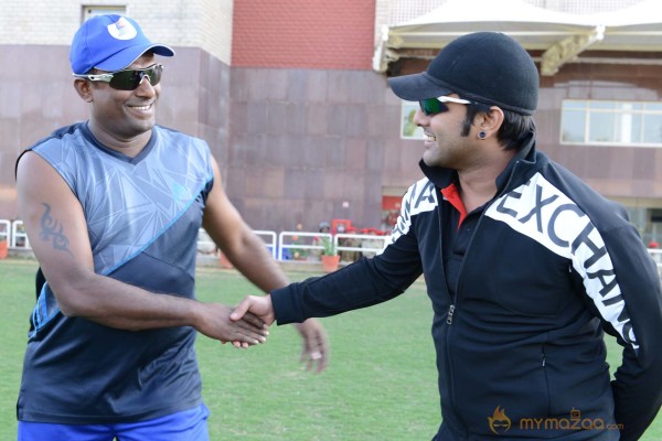 CCL 3 Telugu Warriors Team Practising At Ranchi 