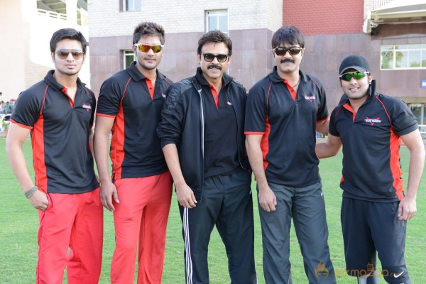 CCL 3 Telugu Warriors Team Practising At Ranchi 