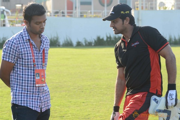 CCL 3 Telugu Warriors Team Practising At Ranchi 