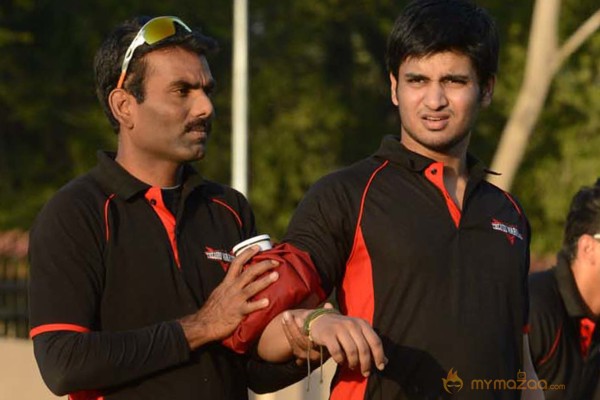 CCL 3 Telugu Warriors Team Practising At Ranchi 