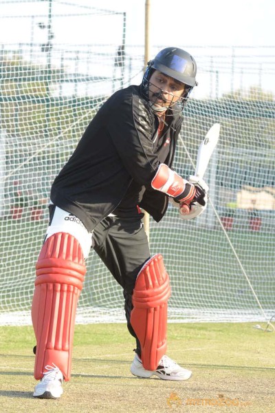 CCL 3 Telugu Warriors Team Practising At Ranchi 