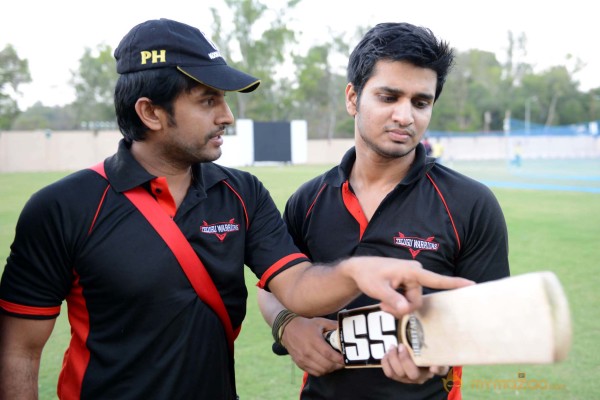 CCL 3 Telugu Warriors Team Practising At Ranchi 