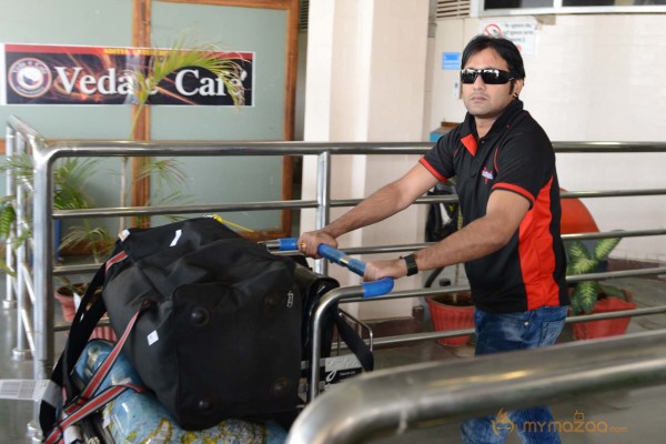 CCL 3 Telugu Warriors Team Practising At Ranchi 