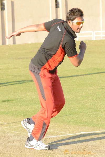 CCL 3 Telugu Warriors Team Practising At Ranchi 