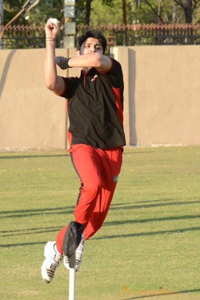 CCL 3 Telugu Warriors Team Practising At Ranchi 