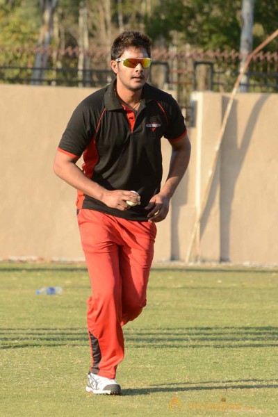 CCL 3 Telugu Warriors Team Practising At Ranchi 