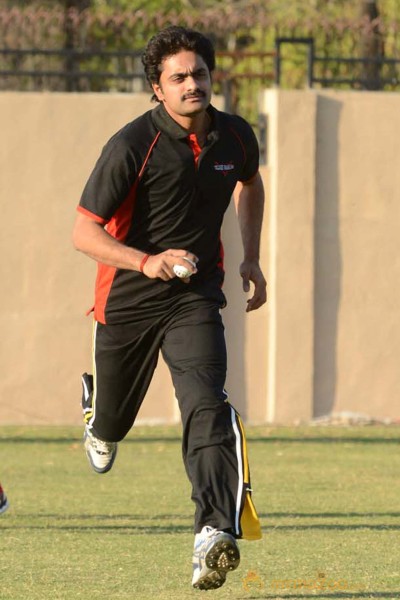 CCL 3 Telugu Warriors Team Practising At Ranchi 