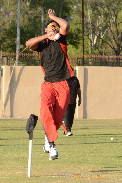 CCL 3 Telugu Warriors Team Practising At Ranchi 