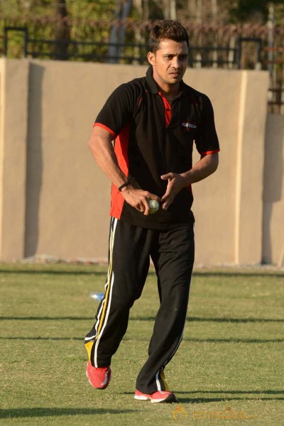 CCL 3 Telugu Warriors Team Practising At Ranchi 