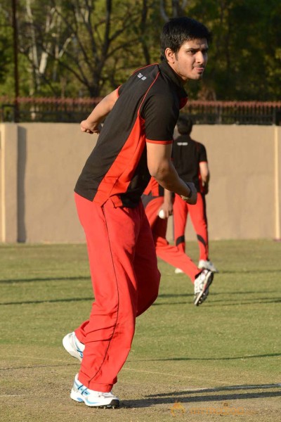 CCL 3 Telugu Warriors Team Practising At Ranchi 