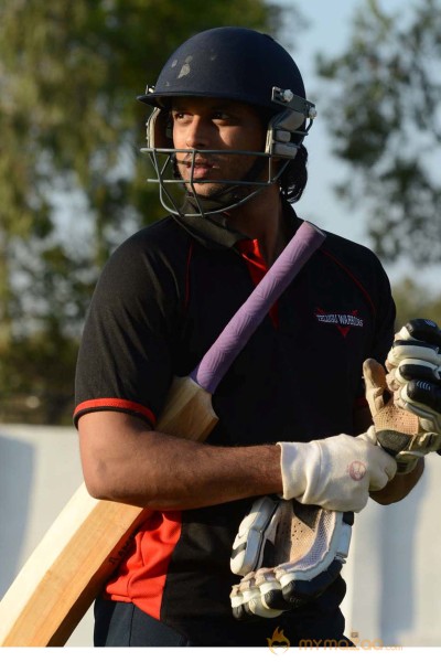 CCL 3 Telugu Warriors Team Practising At Ranchi 