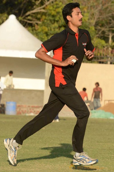 CCL 3 Telugu Warriors Team Practising At Ranchi 