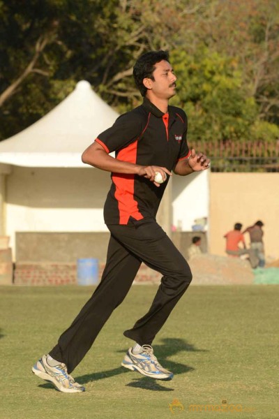 CCL 3 Telugu Warriors Team Practising At Ranchi 