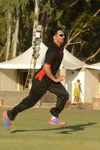 CCL 3 Telugu Warriors Team Practising At Ranchi 