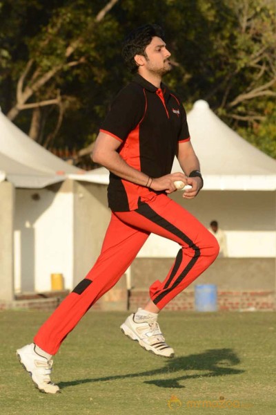 CCL 3 Telugu Warriors Team Practising At Ranchi 