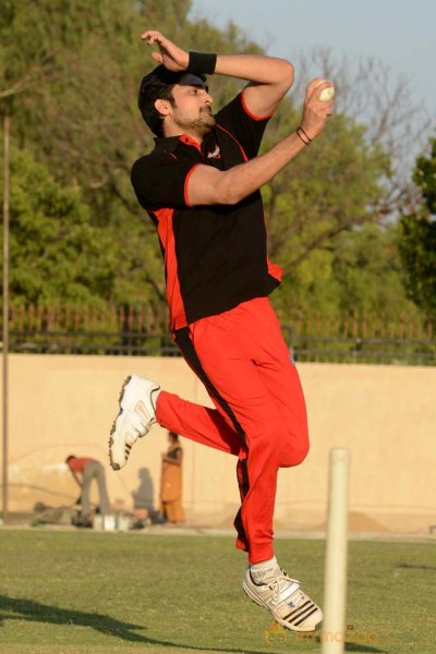 CCL 3 Telugu Warriors Team Practising At Ranchi 