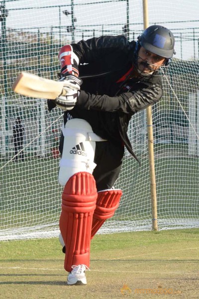 CCL 3 Telugu Warriors Team Practising At Ranchi 