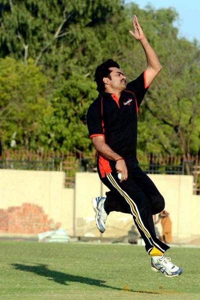 CCL 3 Telugu Warriors Team Practising At Ranchi 