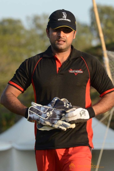 CCL 3 Telugu Warriors Team Practising At Ranchi 