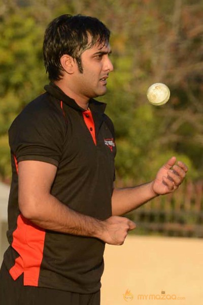 CCL 3 Telugu Warriors Team Practising At Ranchi 