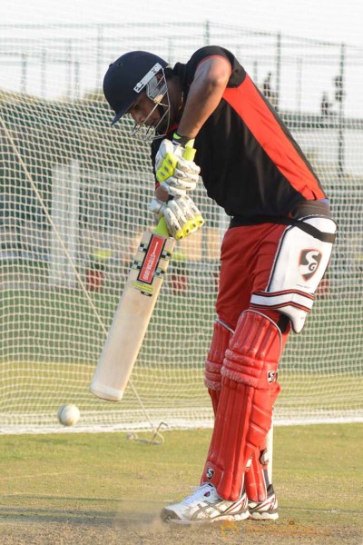 CCL 3 Telugu Warriors Team Practising At Ranchi 