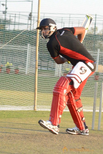 CCL 3 Telugu Warriors Team Practising At Ranchi 