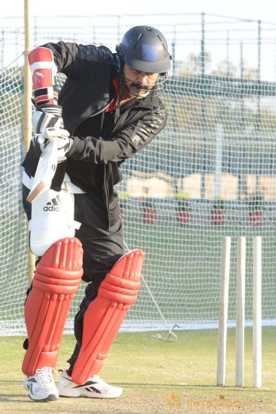 CCL 3 Telugu Warriors Team Practising At Ranchi 