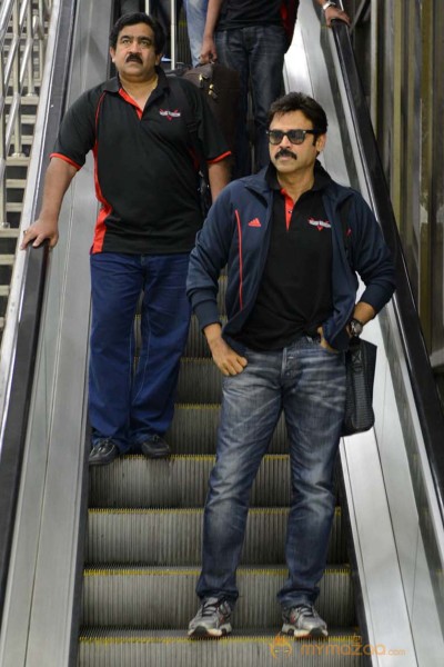 CCL 3 Telugu Warriors Team Practising At Ranchi 